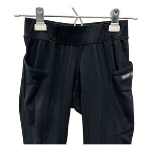 Kerrits Womens Black Full Seat Riding Tights Breeches XS USA Made Side Pockets